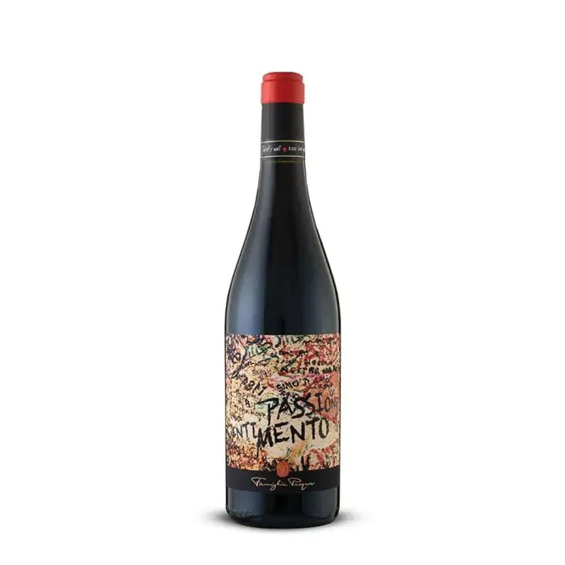 PassioneSentimento Rosso Veneto IGT 2021 Pasqua + 6 Calici Vino Rosso InAlto Uno 56 cl