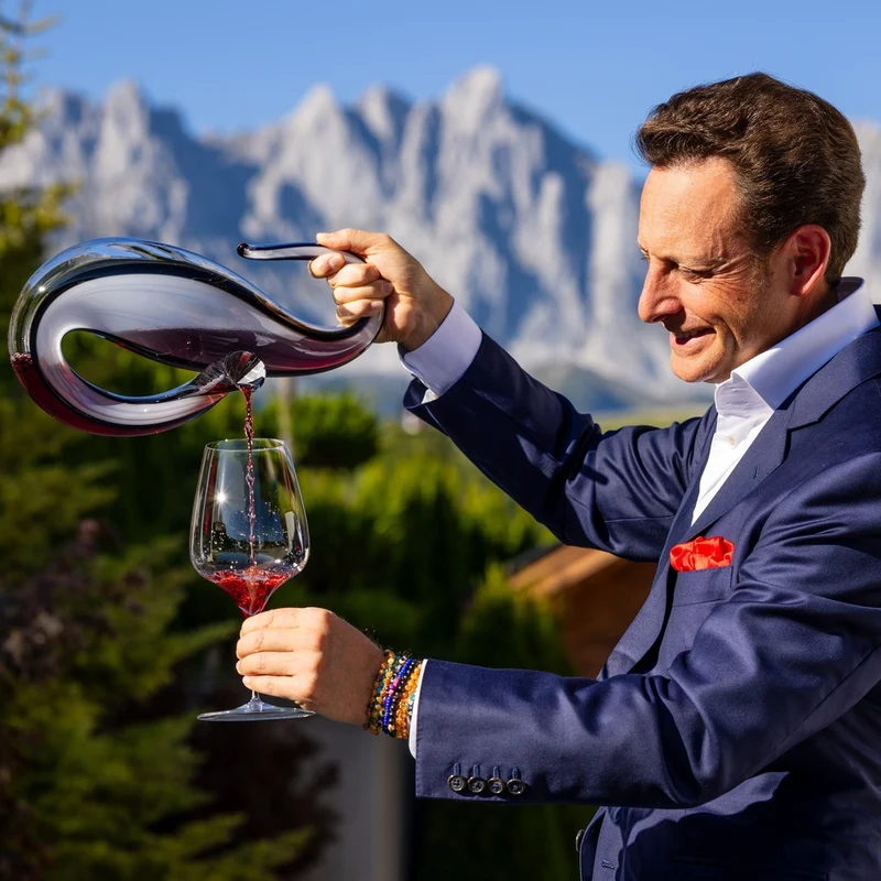 76.8 cl - Manufaktur Vitis Calice Vino Rosso Cabernet Merlot In Vetro