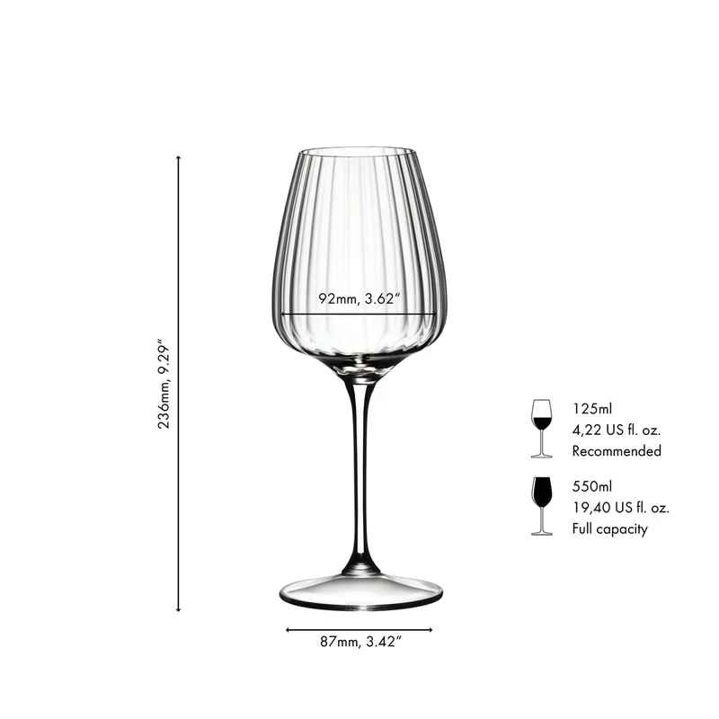 55 cl - Summer Drinks Calice Cocktail Spritz In Vetro Set 4 Pz