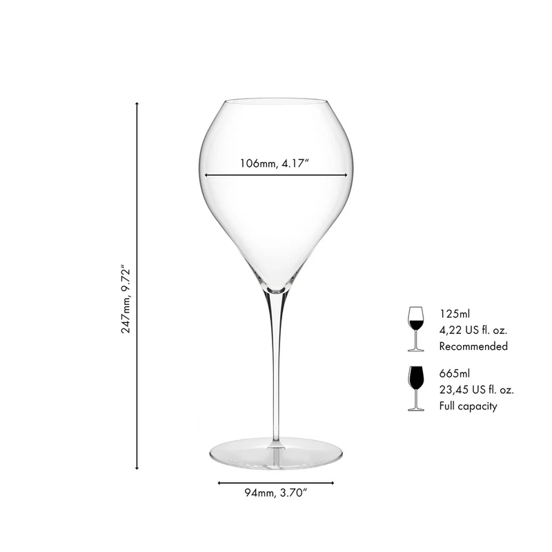 66.5 cl - Bellorotondo Calice Vino Rosso Pinot Noir In Vetro