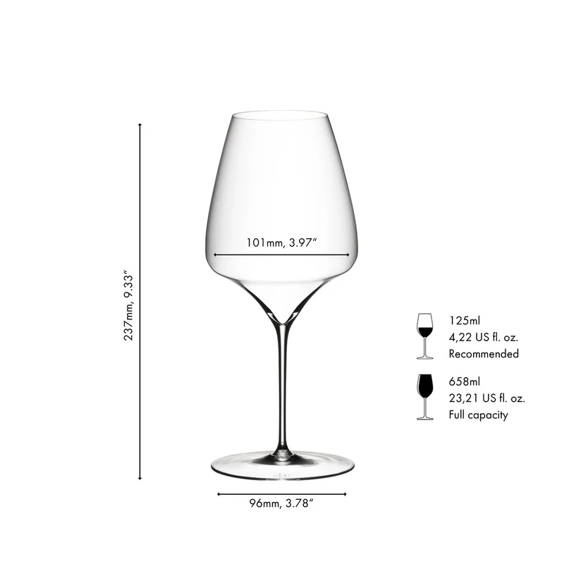 65.8 cl - Manufaktur Vitis Calice Vino Rosso Syrah In Vetro