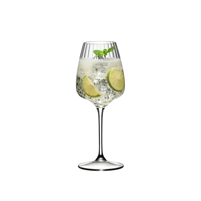 55 cl - Summer Drinks Calice Cocktail In Vetro Set 4 Pz