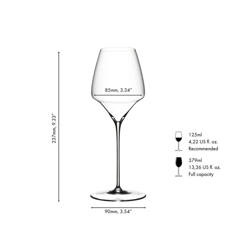 37.9 cl - Manufaktur Vitis Calice Vino Champagne In Vetro