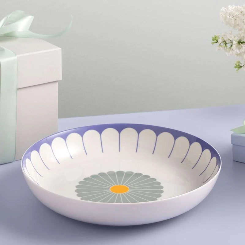 38 cm - Fleur Insalatiera In Porcellana Premium