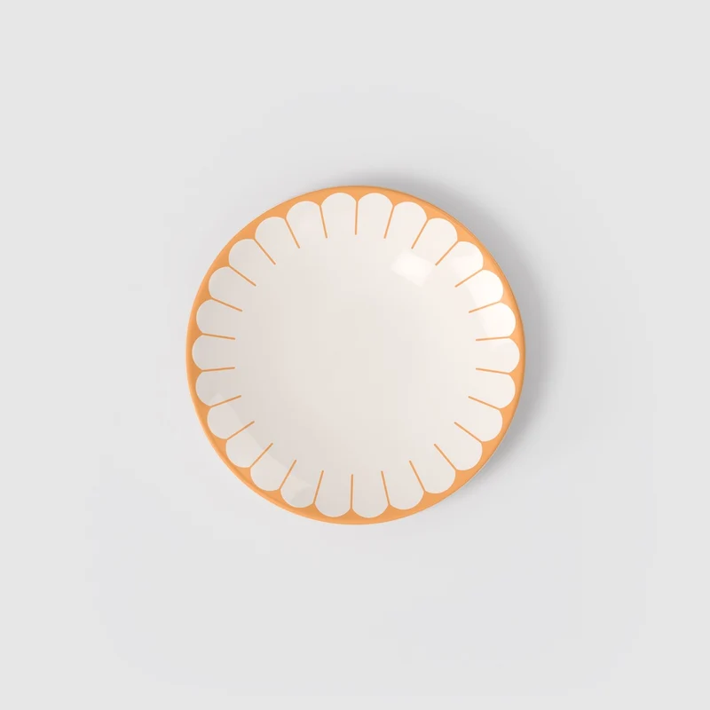 21.2 cm - Fleur Piatto Dessert In Porcellana Premium Set 6 Pz