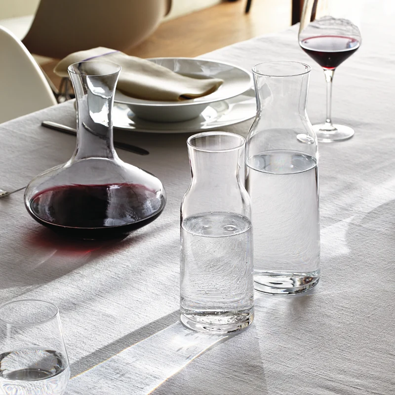 1.19 Litri - Aquaria Caraffa in Vetro - Set 6 Pz