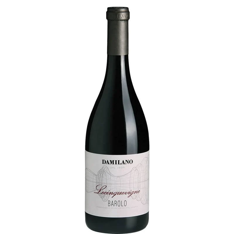 Barolo DOCG 2019 Le Cinquevigne Damilano + 6 Calici Burgundy Supremo 65 cl