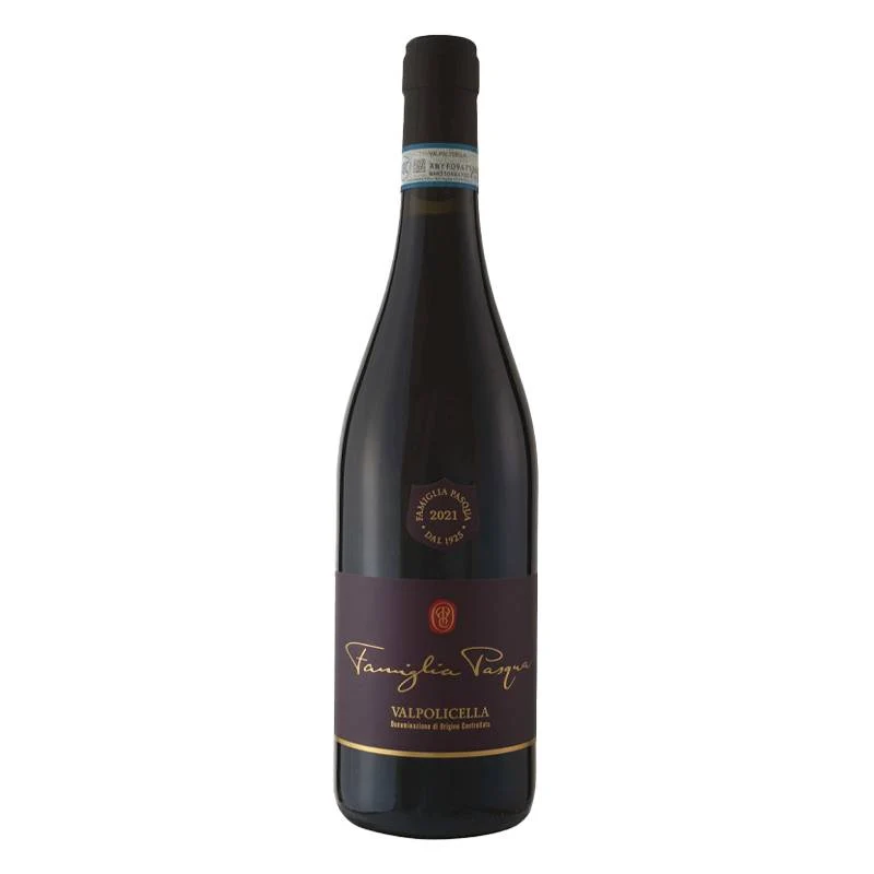 Valpolicella DOC 2021 Pasqua + 6 Calici Vino Rosso Universum 55 cl