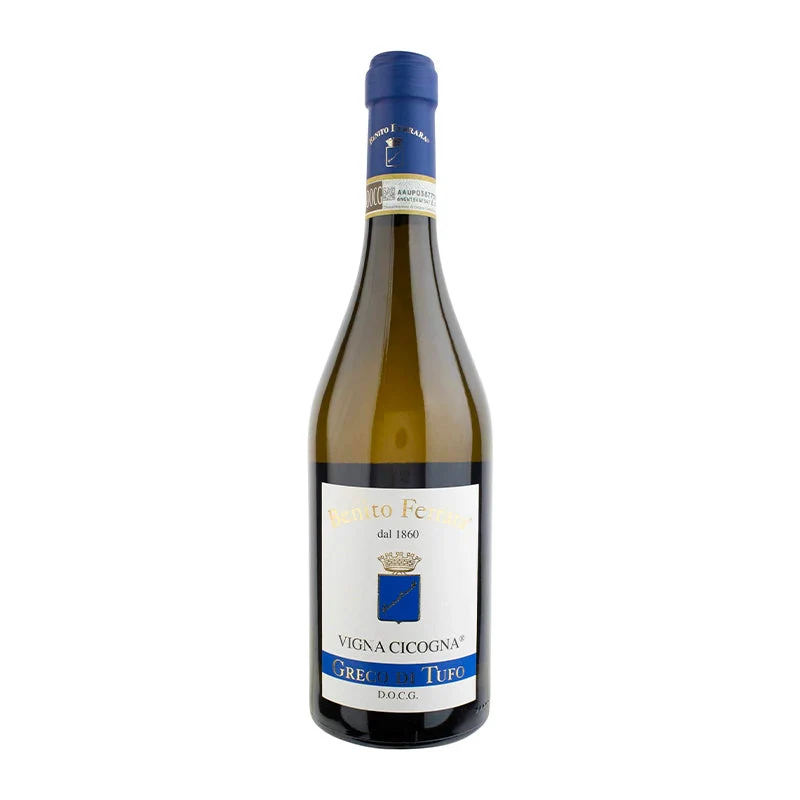 Greco di Tufo DOCG 2022 Benito Ferrara + 6 Calici Vino Bianco Umana 76 cl