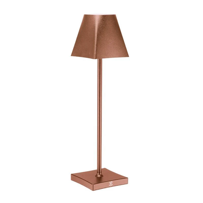 38.5 cm - Etere Lampada Da Tavolo Dimmerabile In Alluminio