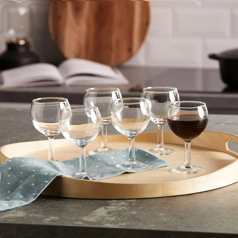 19 cl - Ballon Calice Vino Multiuso In Vetro - Set 10 Pz