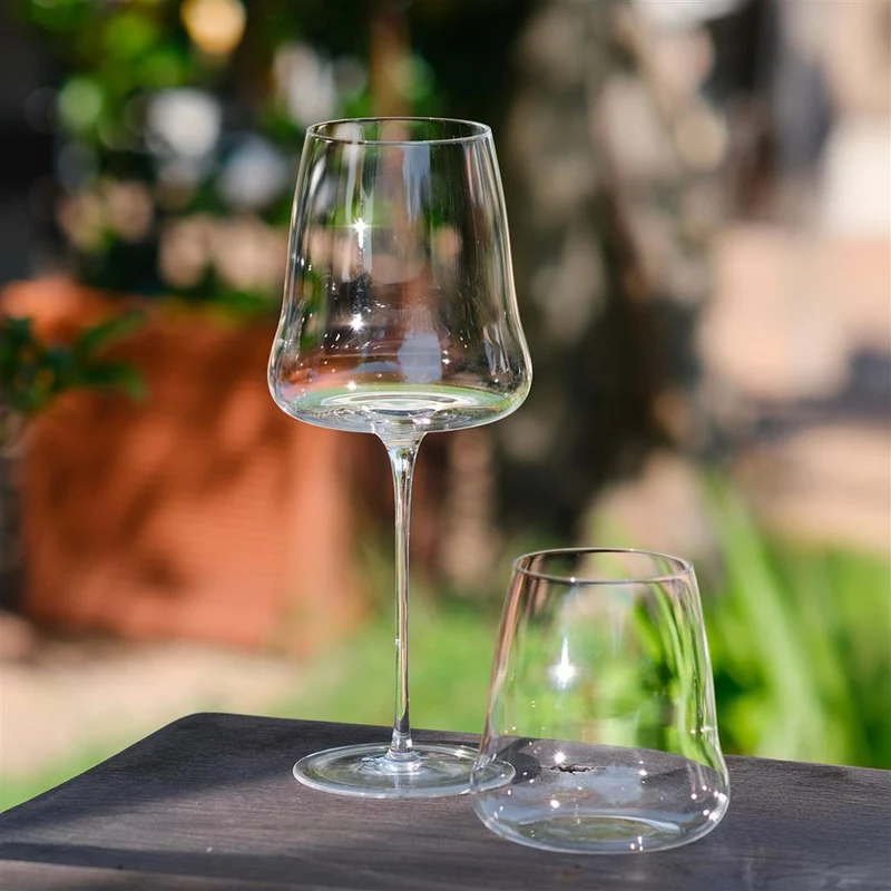 49 cl - Aero Calice Vino Bianco In Vetro Set 4 Pz