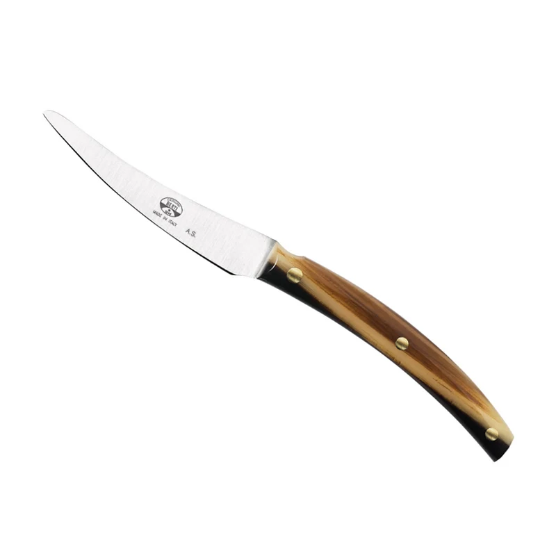 10.6 cm - Convivio Nuovo Coltello Bistecca Forgiato In Acciaio Inox Set 6 Pz