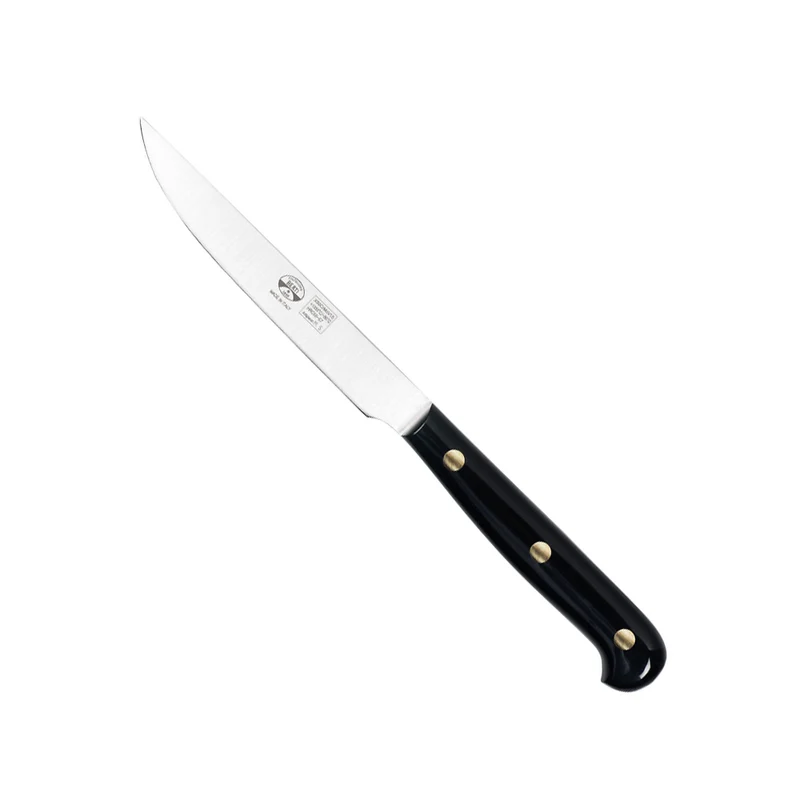 12 cm - Duemiladodici Coltello Tavola Forgiato In Acciaio Inox Set 6 Pz