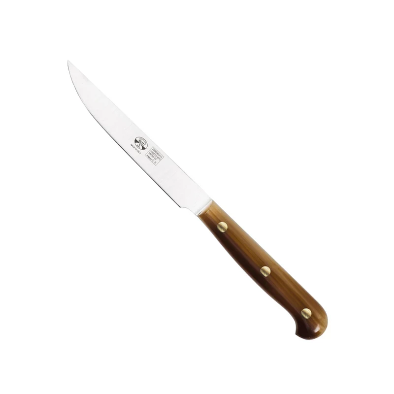 12 cm - Duemiladodici Coltello Tavola Forgiato In Acciaio Inox Set 6 Pz