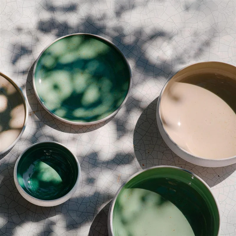 22 cm - Sandy Piatto Fondo In Stoneware Set 4 Pz