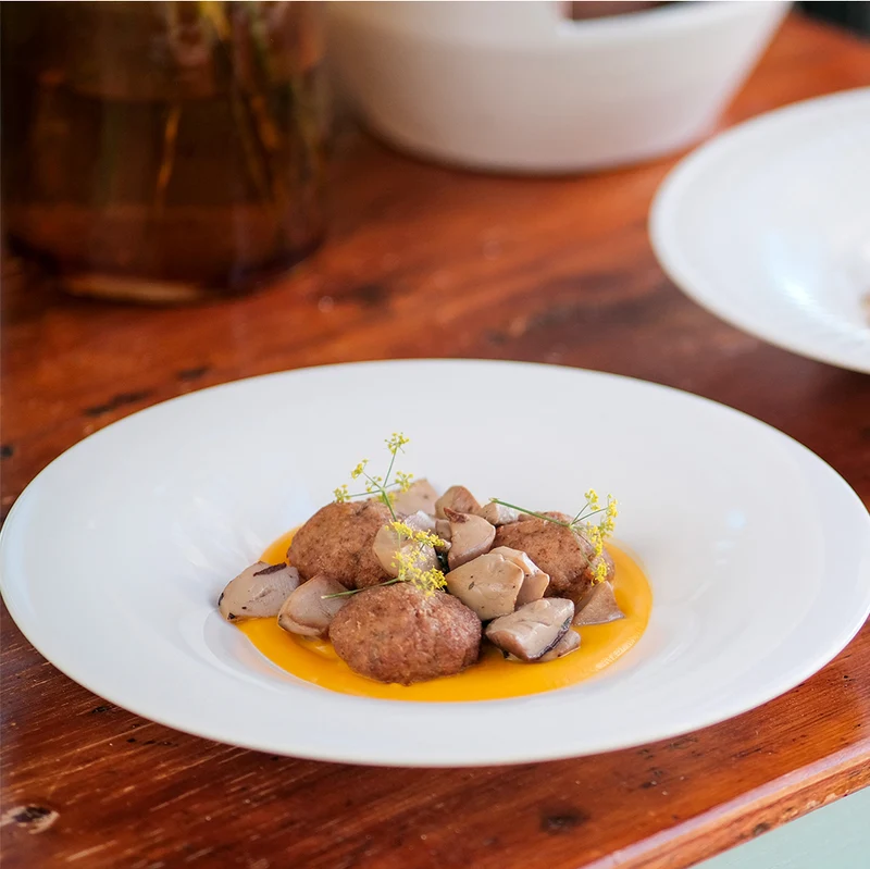 Ø 28.5 - Hampton Piatto Piano Gourmet In Porcellana Maxadura