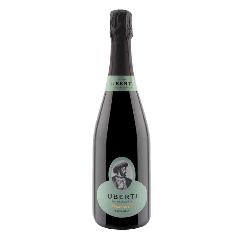 Francesco I Franciacorta DOCG Uberti + 6 Calici Rastal Franciacorta