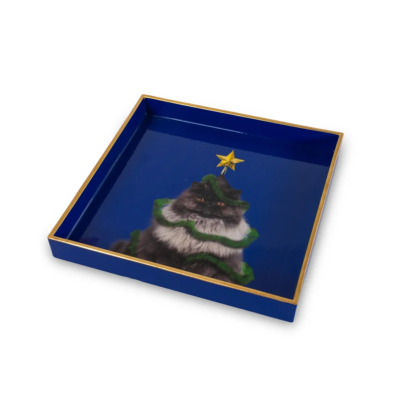 20x20 cm - Mykonos Vassoio Svuota tasche In Plastica