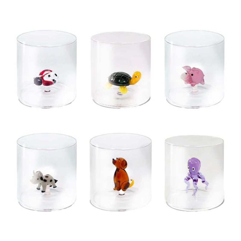 25 cl - Monterey Bicchiere Acqua in Vetro Borosilicato Set 6 Pz