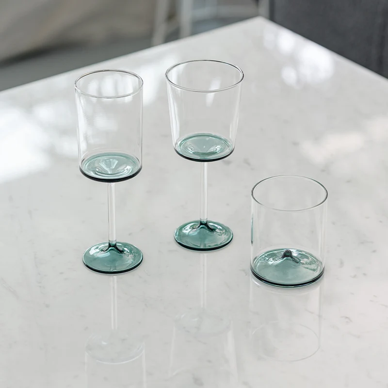 46.5 cl - Discobolo Calice Vino Rosso In Vetro Set 4 Pz