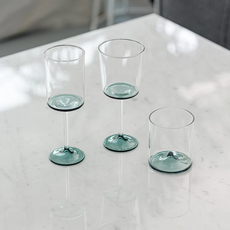 46.5 cl - Discobolo Calice Vino Rosso In Vetro Set 4 Pz