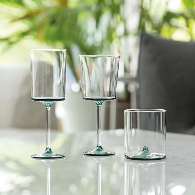 34.5 cl - Discobolo Bicchiere Acqua In Vetro Set 4 Pz