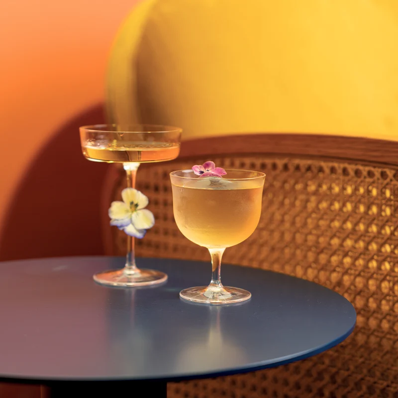 23 cl - Sam Calice Cocktail FIzz In Vetro Set 4 Pz