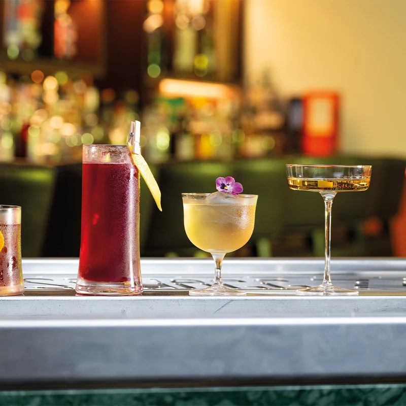 23 cl - Sam Calice Cocktail FIzz In Vetro Set 4 Pz