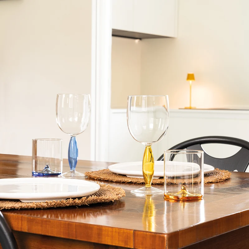 27 cl - Dorici Calice Vino Bianco In Vetro Set 4 Pz