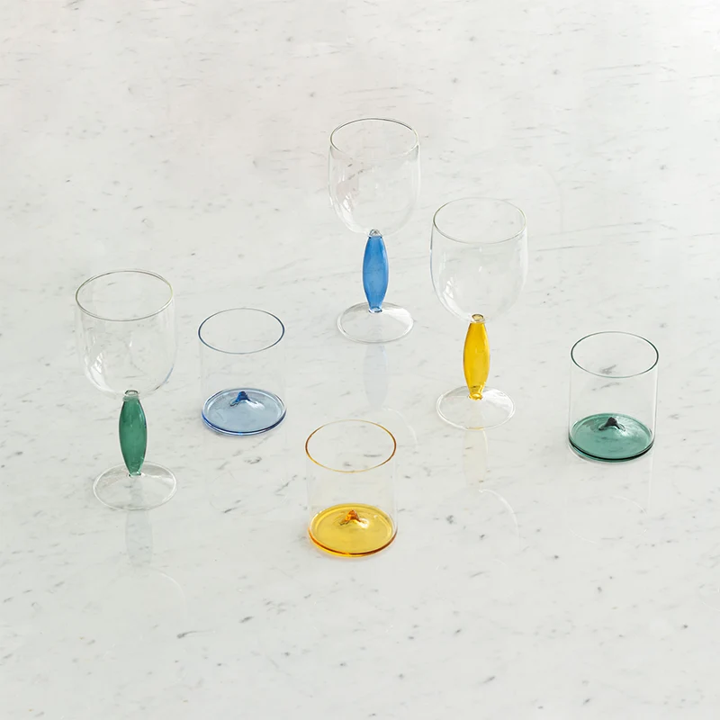 27 cl - Dorici Calice Vino Bianco In Vetro Set 4 Pz