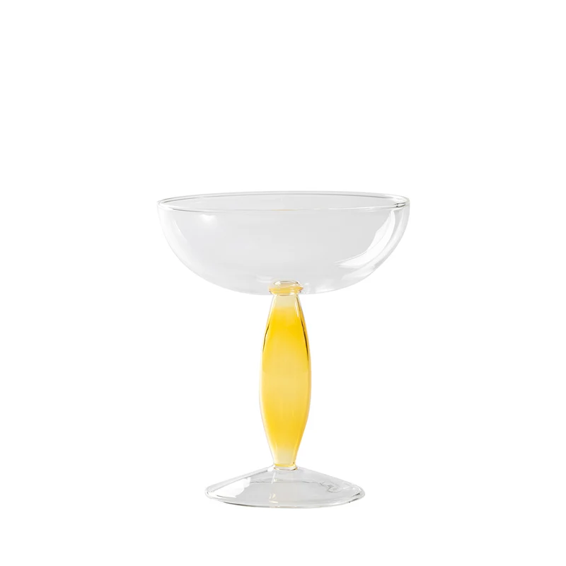 28 cl - Dorici Coppa Champagne In Vetro Set 4 Pz