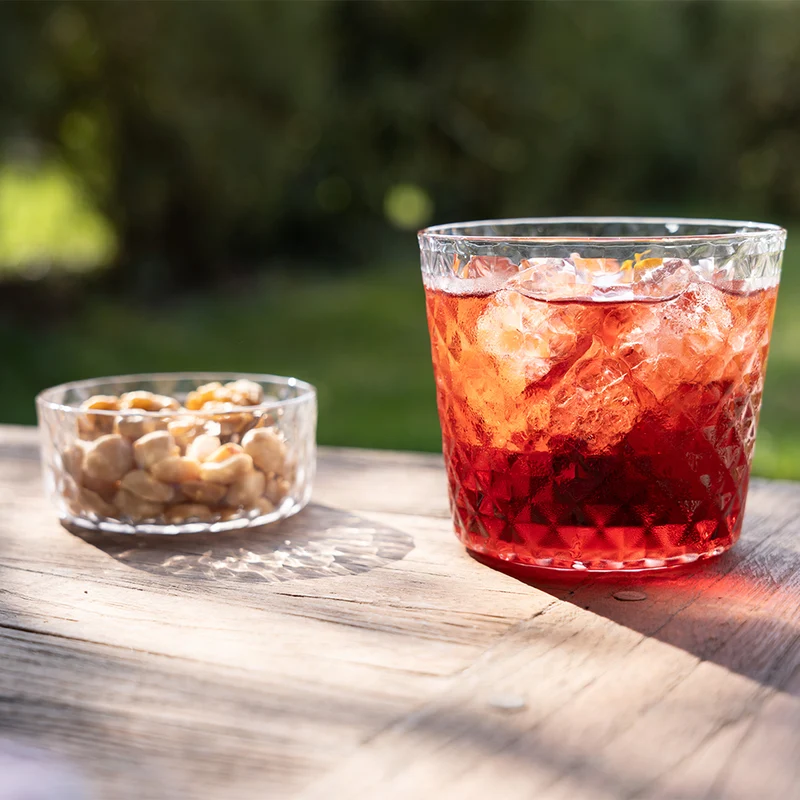 11 cl - Veneziano Mixology Mezzo Tumbler Bicchiere Cocktail In Vetro Set 4 Pz