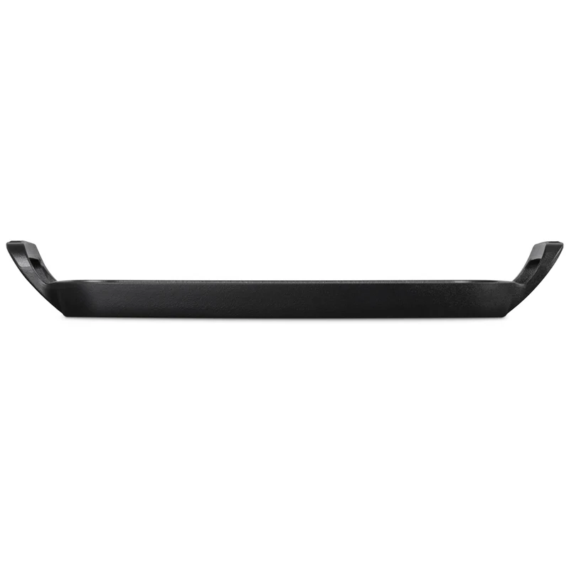 40x26 cm - BBQ Outdoor Piastra Rettangolare Liscia In Ghisa