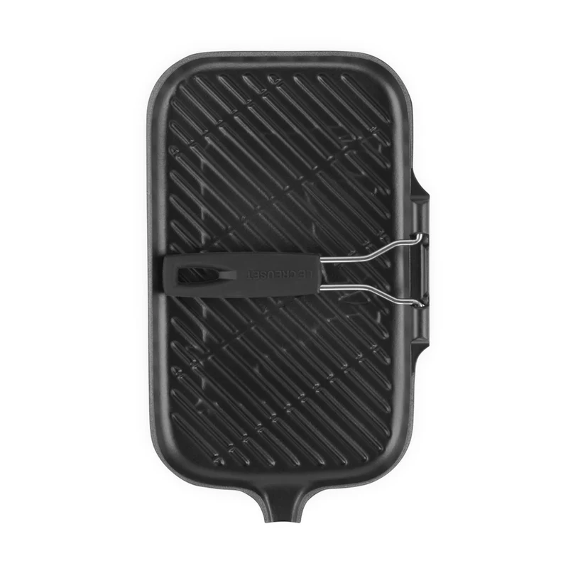 36x20 cm - Grill Bistecchiera Rettangolare In Ghisa