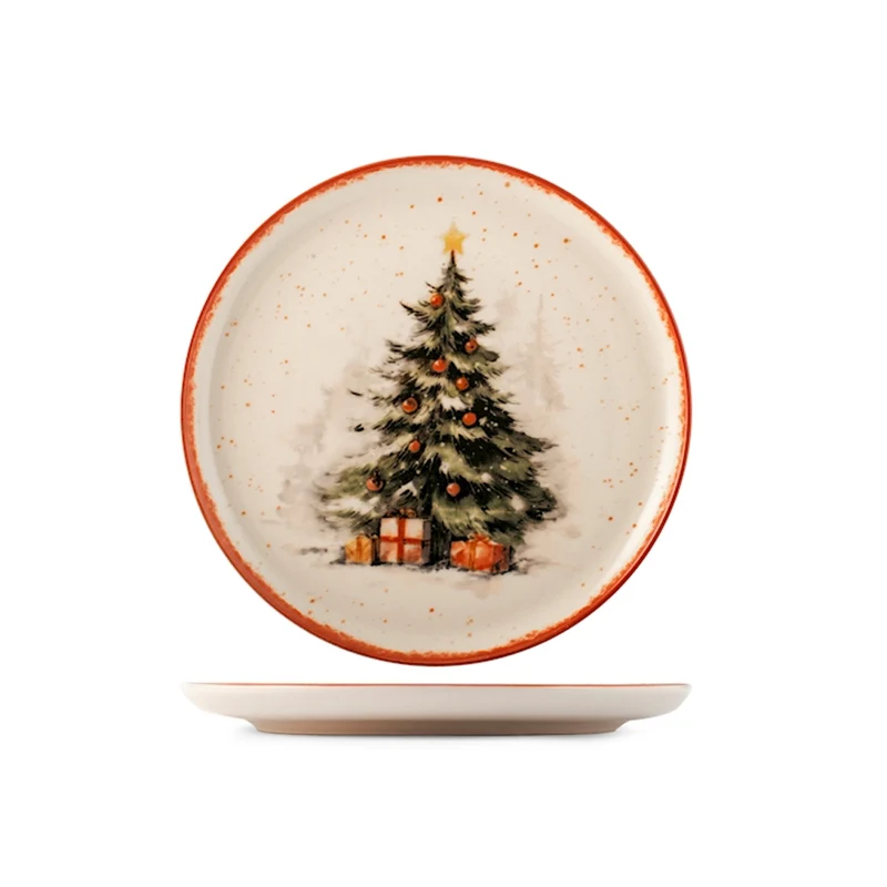 Nordic Santa Express Servizio Piatti In Stoneware Set 18 Pz