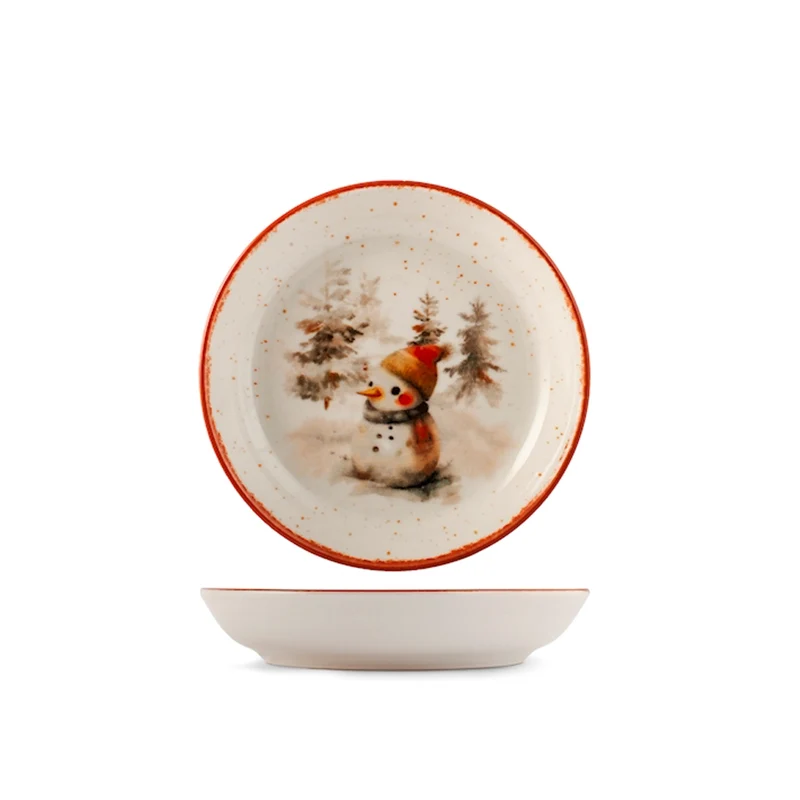 Nordic Santa Express Servizio Piatti In Stoneware Set 18 Pz