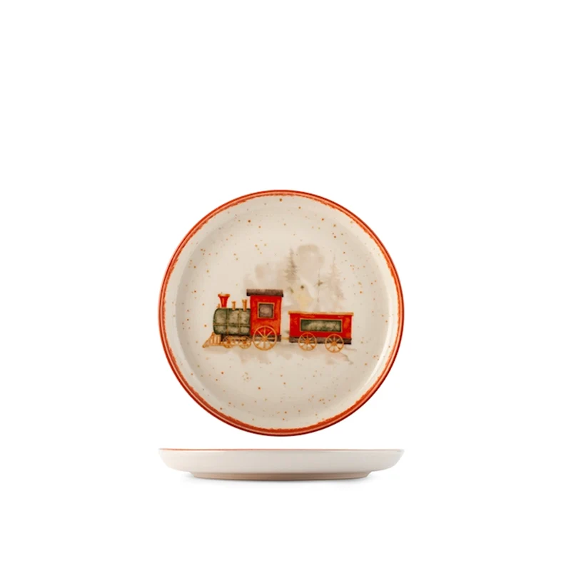 Nordic Santa Express Servizio Piatti In Stoneware Set 18 Pz