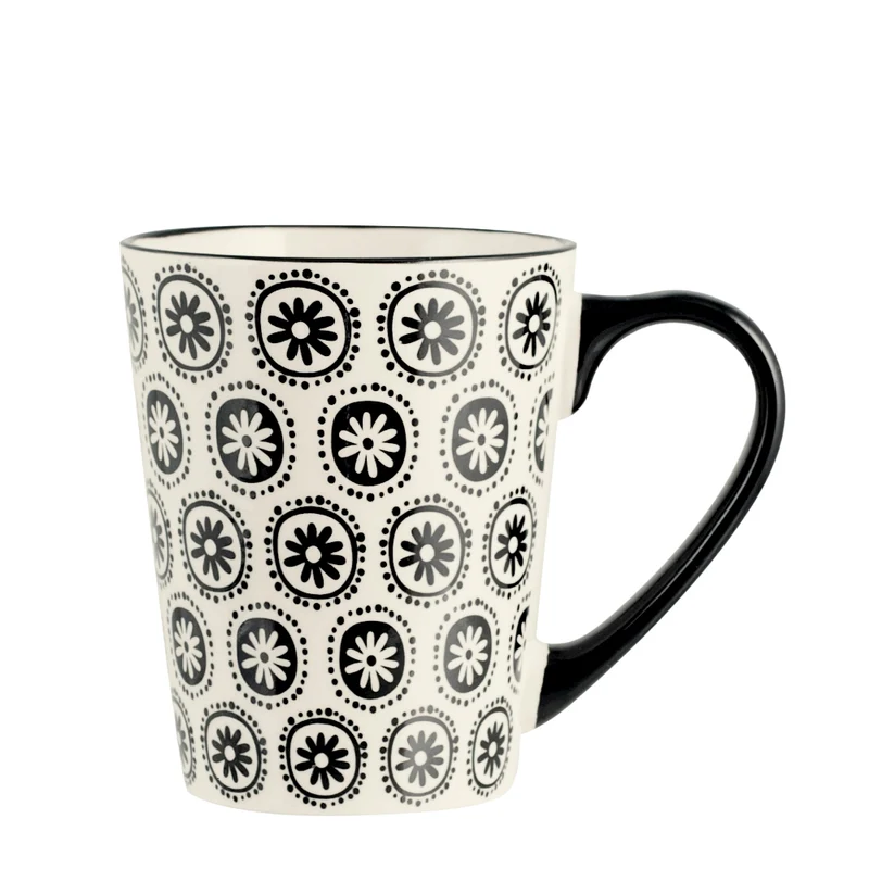 35 cl - Vhera Tazza Mug Colori Assortiti In Stoneware Set 6 Pz