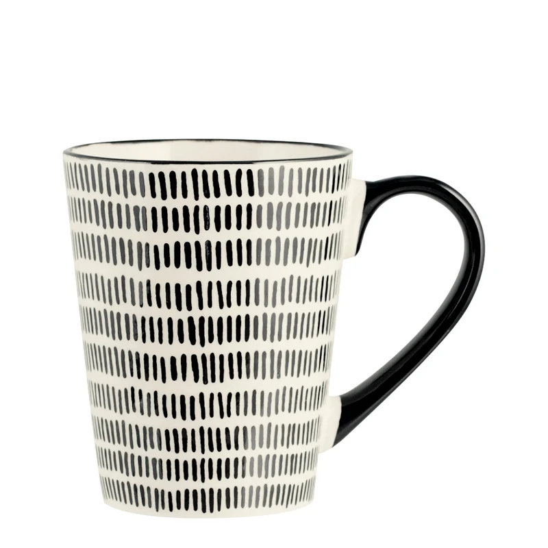35 cl - Vhera Tazza Mug Colori Assortiti In Stoneware Set 6 Pz