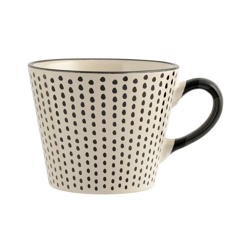 34 cl - Vhera Tazza Cappuccino Colori Assortiti In Stoneware Set 6 Pz