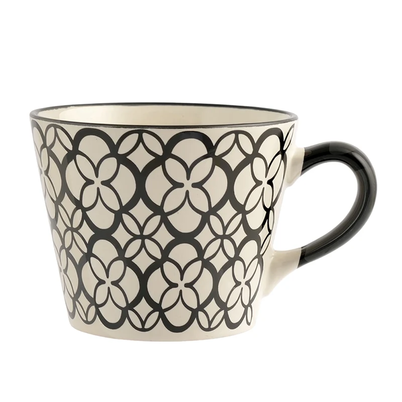 34 cl - Vhera Tazza Cappuccino Colori Assortiti In Stoneware Set 6 Pz