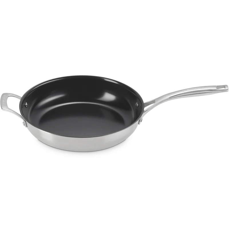 Inox Essential Set Padelle Basse In Acciaio Inox Set 2 Pz