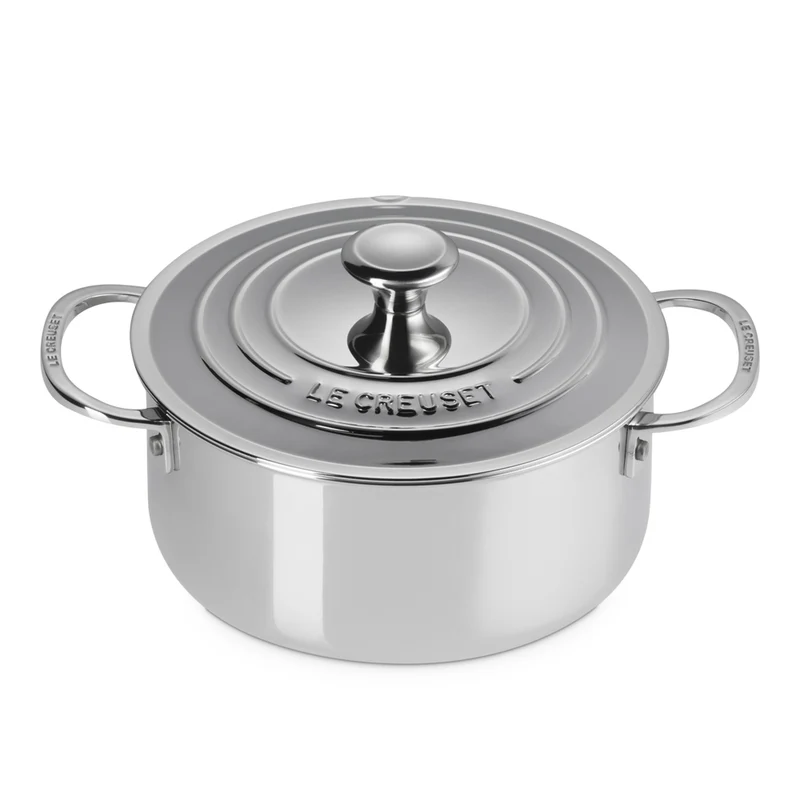 Evolution Set Pentole e Padelle In Acciaio Inox Set 4 Pz