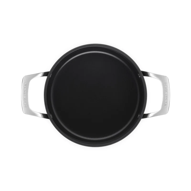 Essential Casseruola Alta con Coperchio Antiaderente Con Rivestimento In Ceramica In Acciaio Inox
