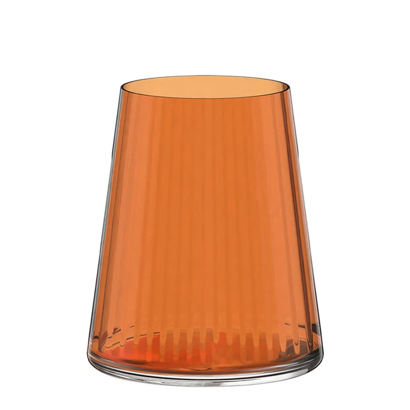 40 cl - Symphony Bicchiere Acqua Effetto Ottico In Vetro Set 6 Pz
