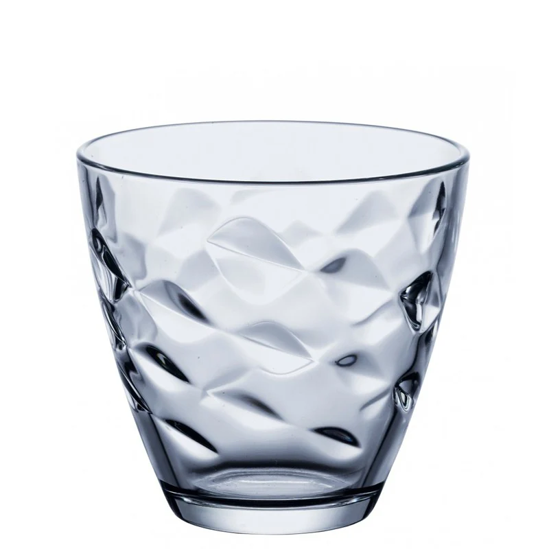 26 cl - Flora Bicchiere Acqua in Vetro - Set 6 Pezzi