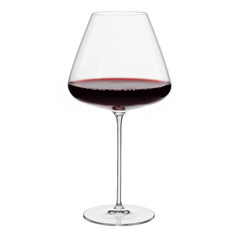 98 cl - Plume Calice Vino Rosso Gran Rosso In Vetro Set 2 Pz
