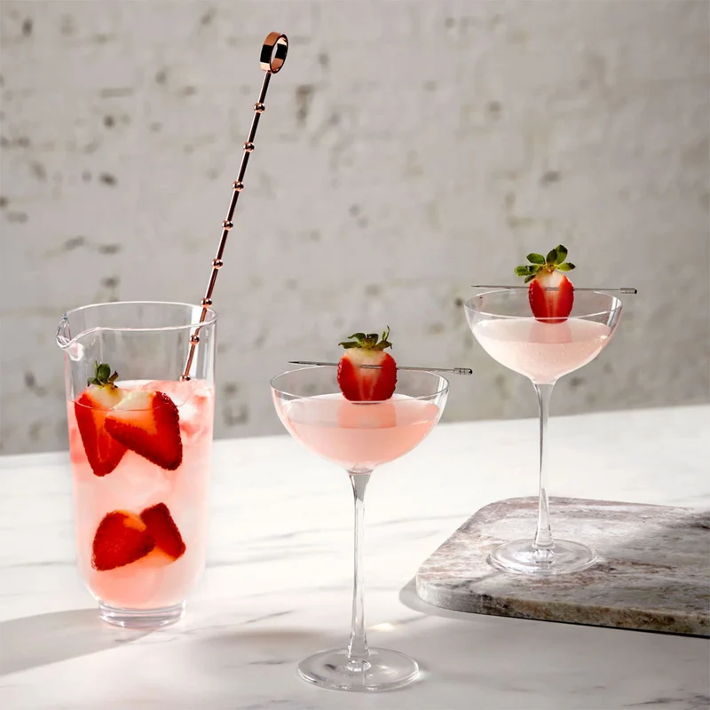 19.5 cl - Hepburn Calici Cocktail Coupe In Vetro Set 6 Pz