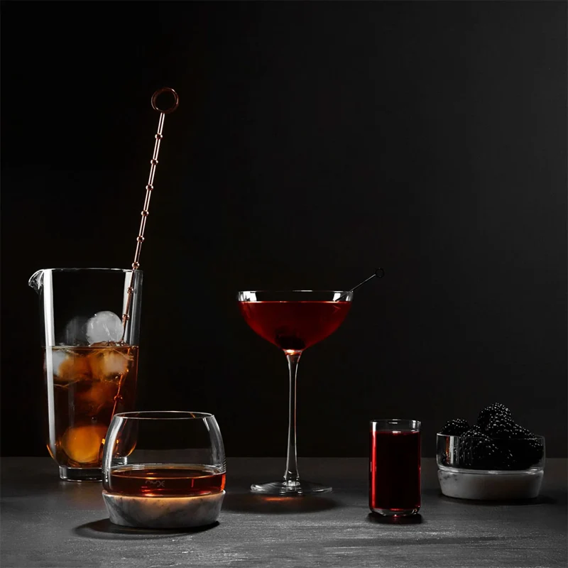 19.5 cl - Hepburn Calici Cocktail Coupe In Vetro Set 6 Pz
